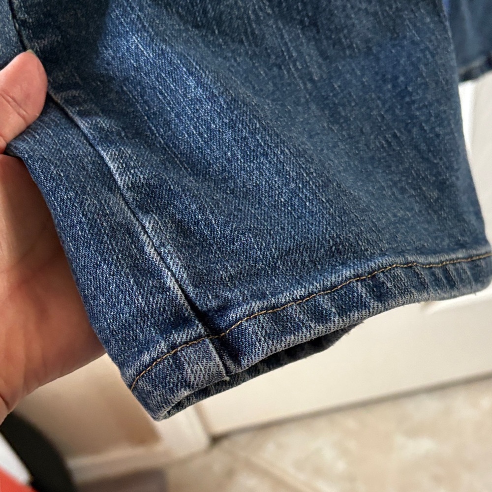 Wrangler Men's Straight Blue Jeans - Picture 2 of 8